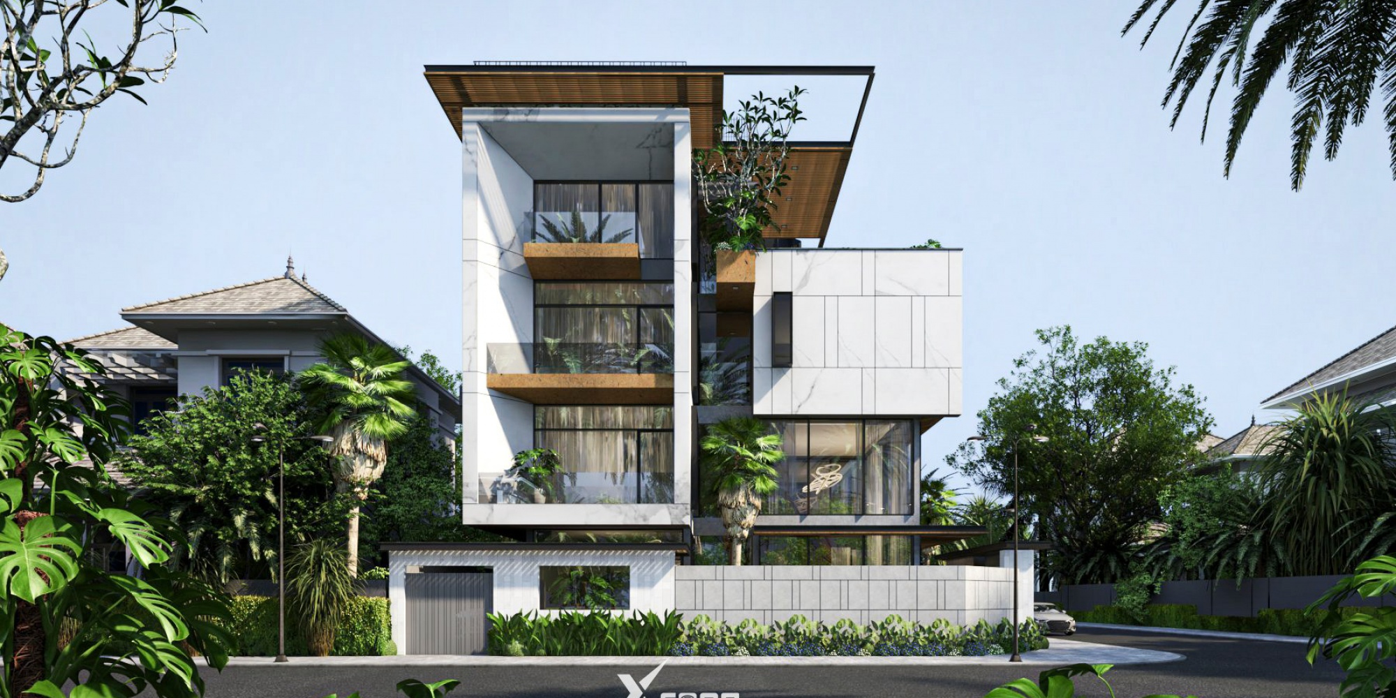 Biệt thự hiện đại