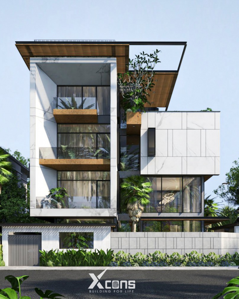Biệt thự hiện đại