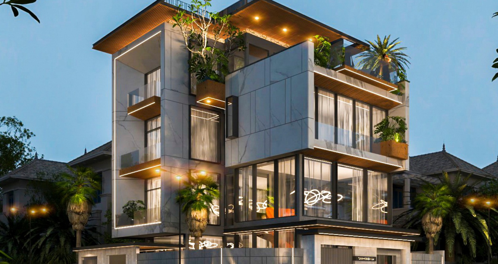 Biệt thự hiện đại
